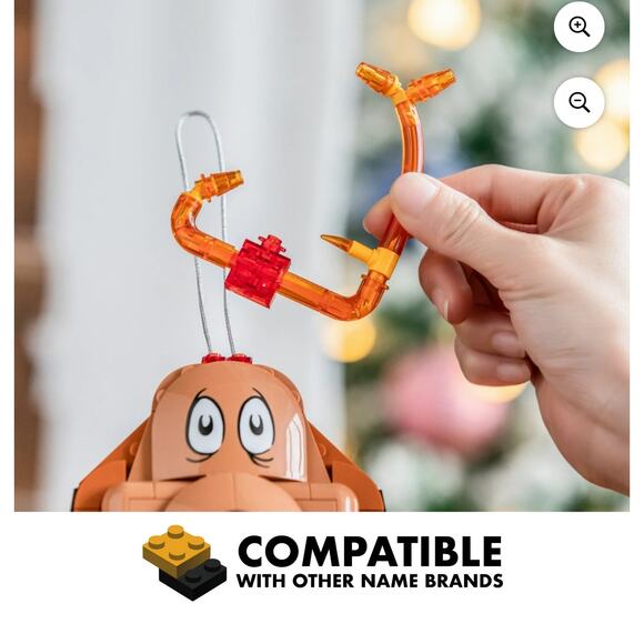 Dr. Seuss Grinch Max The Dog Decoration Brick Building Kit Christmas Decor 8+ - Picture 8 of 10